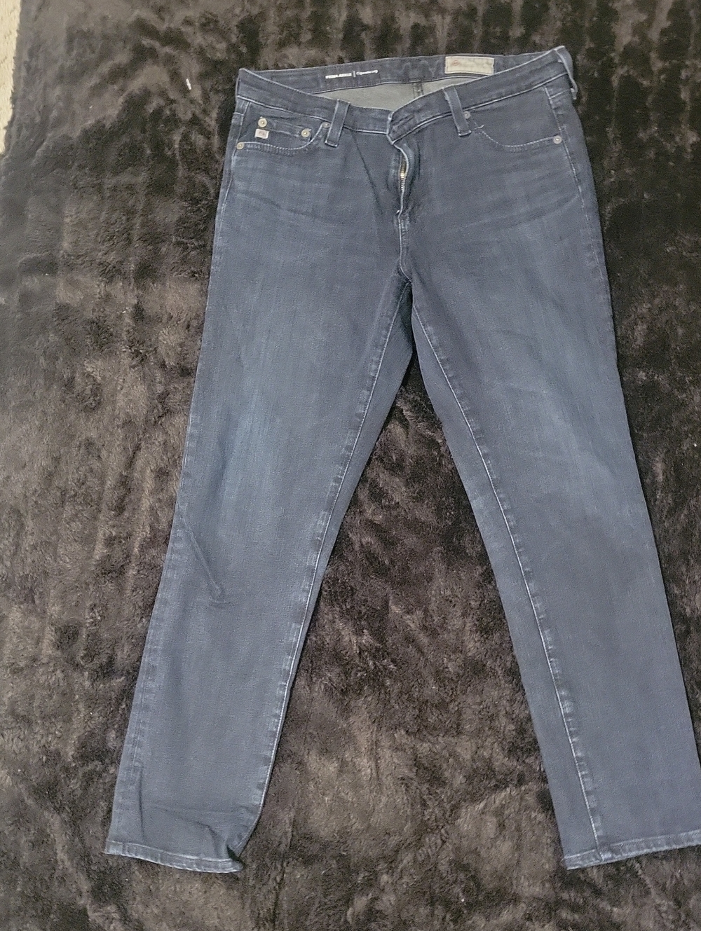 AG Adriano Goldschmied Women's Skinny Jeans in Dark Blue Wash